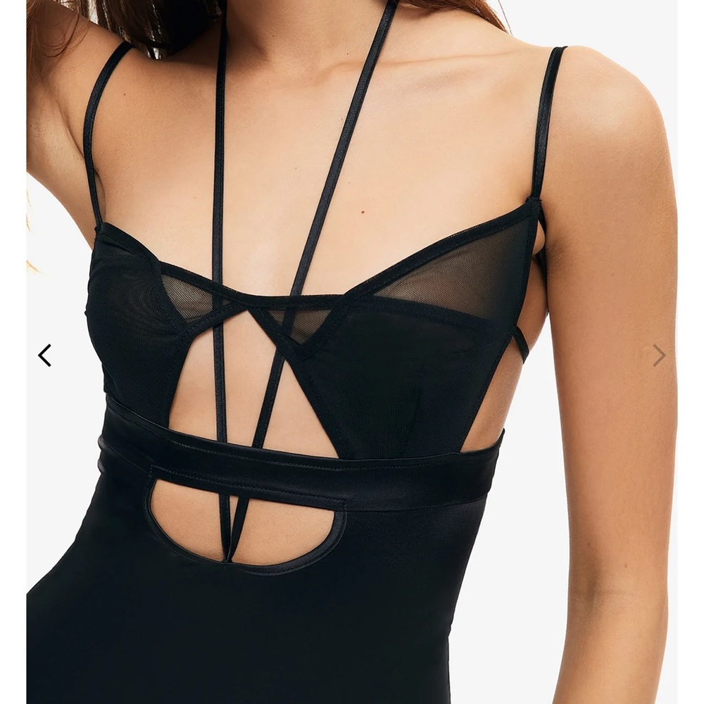 Nensi Dojaka dupe dress black
